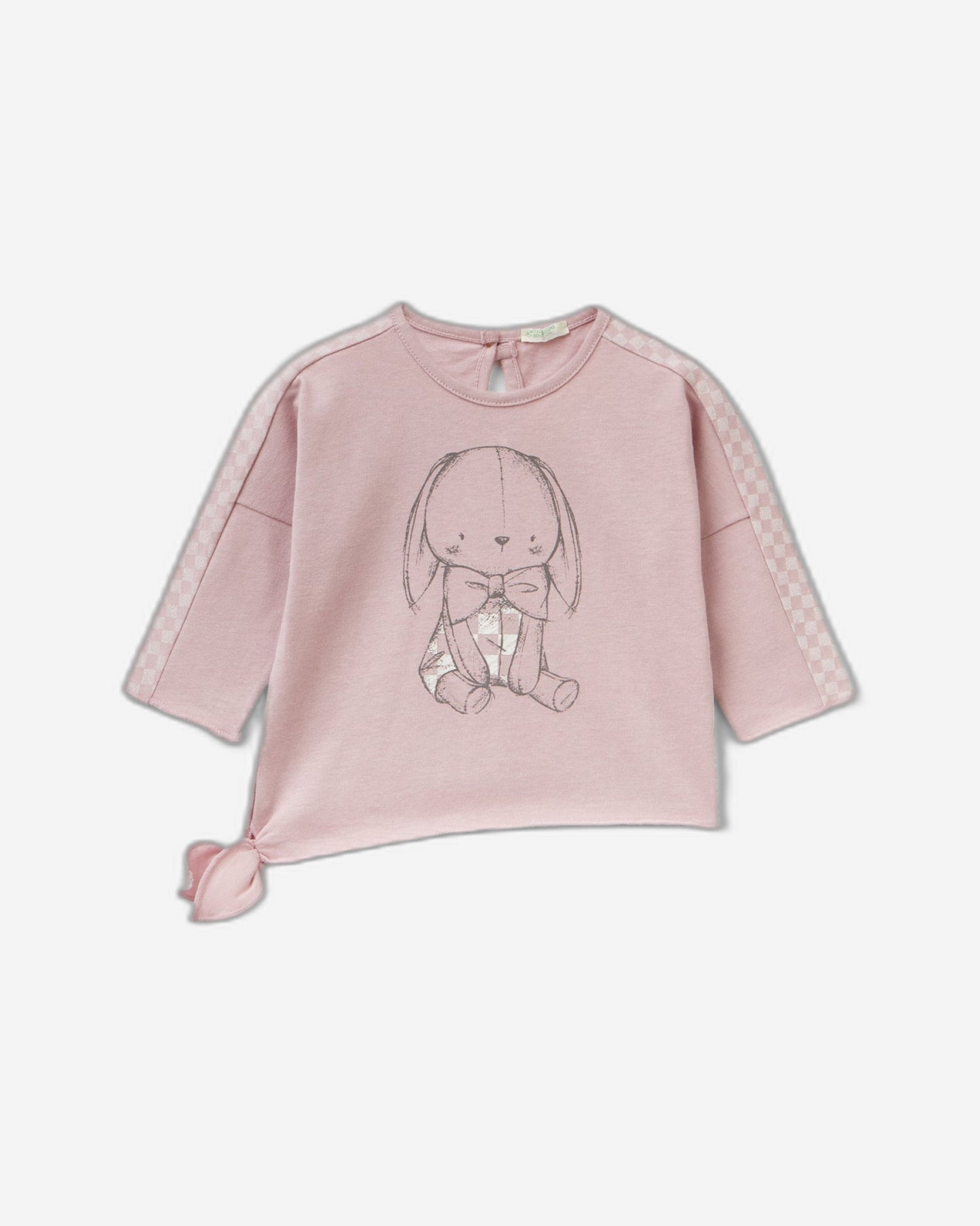 قميص بصري مع عقدة