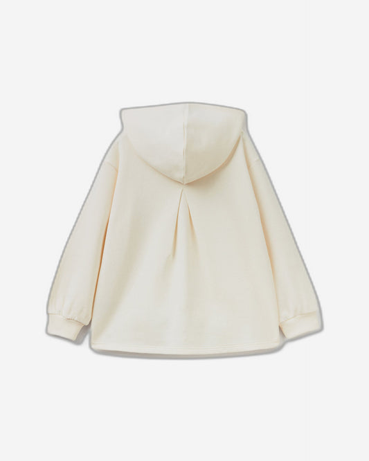 سويت شيرت بسحاب مع تطريز "BE"