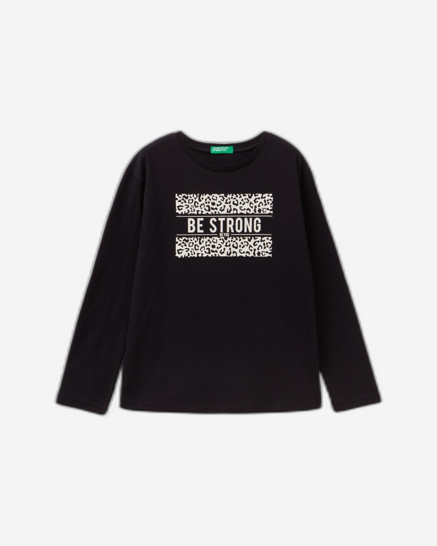 تي شيرت من القطن الدافئ مع طباعة