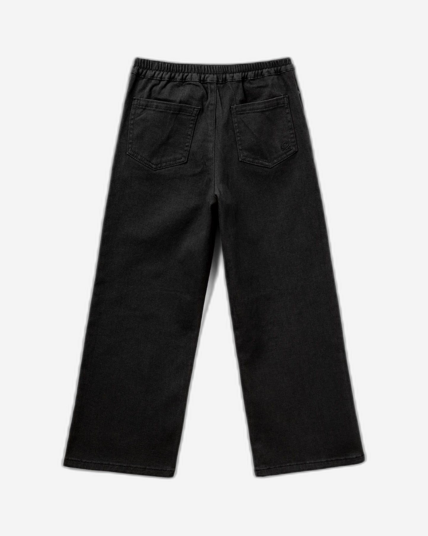 بنطلون مستقيم الخصر عالي