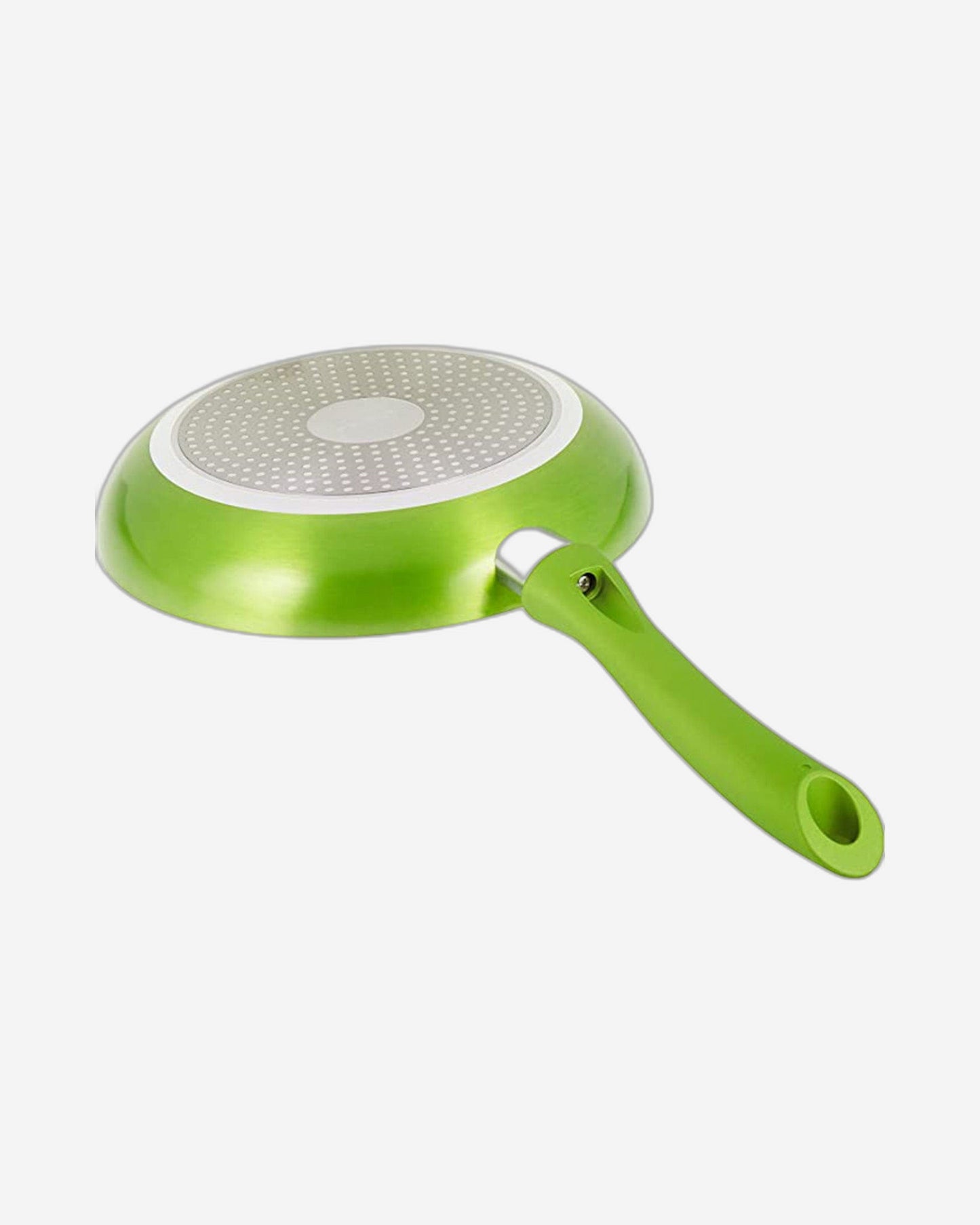 طقم 3 مقالي توجنانا جرانكوتشي باللون الأخضر اللامع، قطر 20 و24 و28 سم