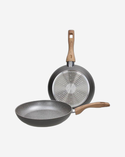 طقم مقلاة جرانيت توجنانا جرانكوتشينا - قطعتان (24 سم و28 سم)