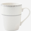 Shallow JUNA Mug 355 ml Elegant White with Texture