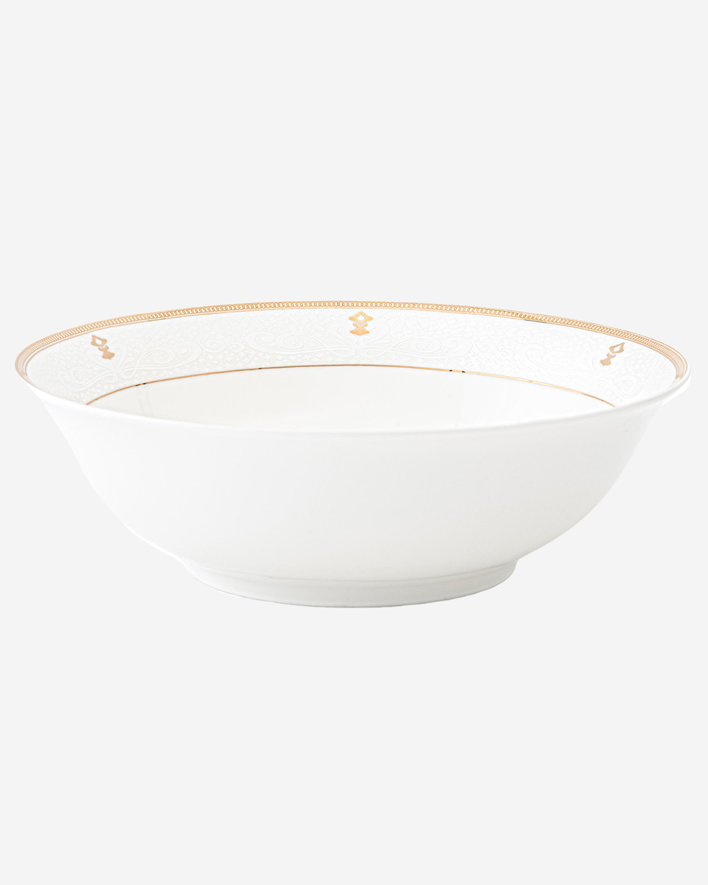 Shallow ZAYA Bowl 14 cm Elegant White