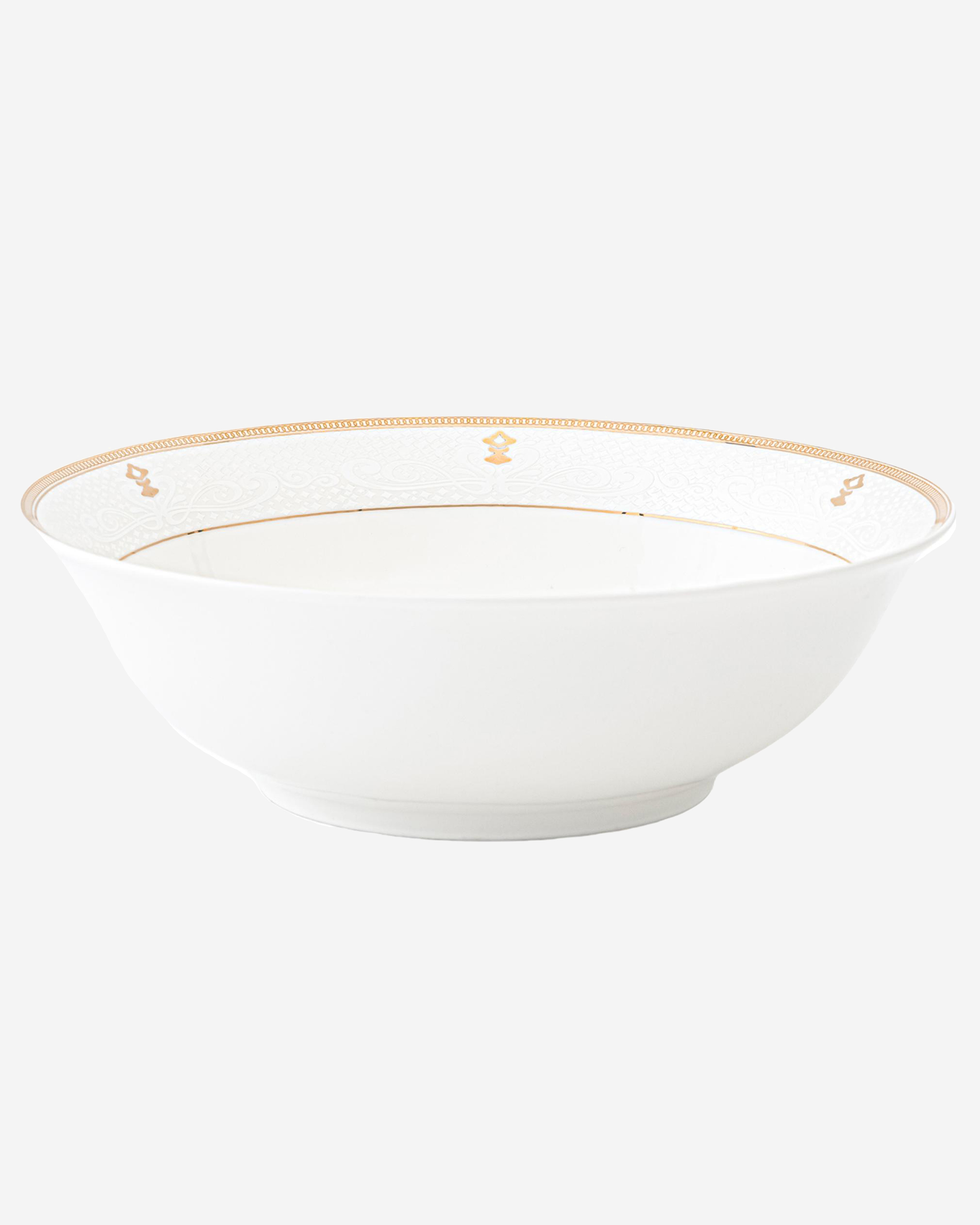 Shallow ZAYA Bowl 14 cm Elegant White