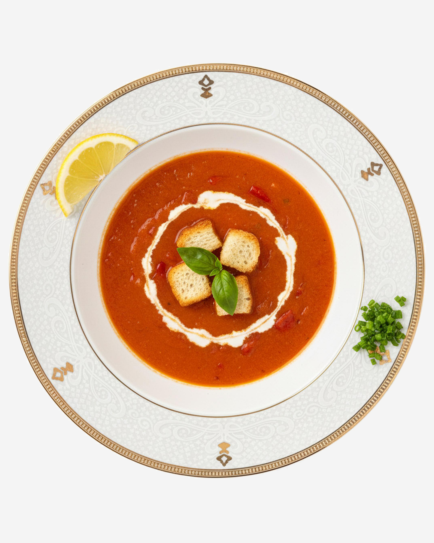 Shallow ZAYA Soup Plate 22 cm Elegant White