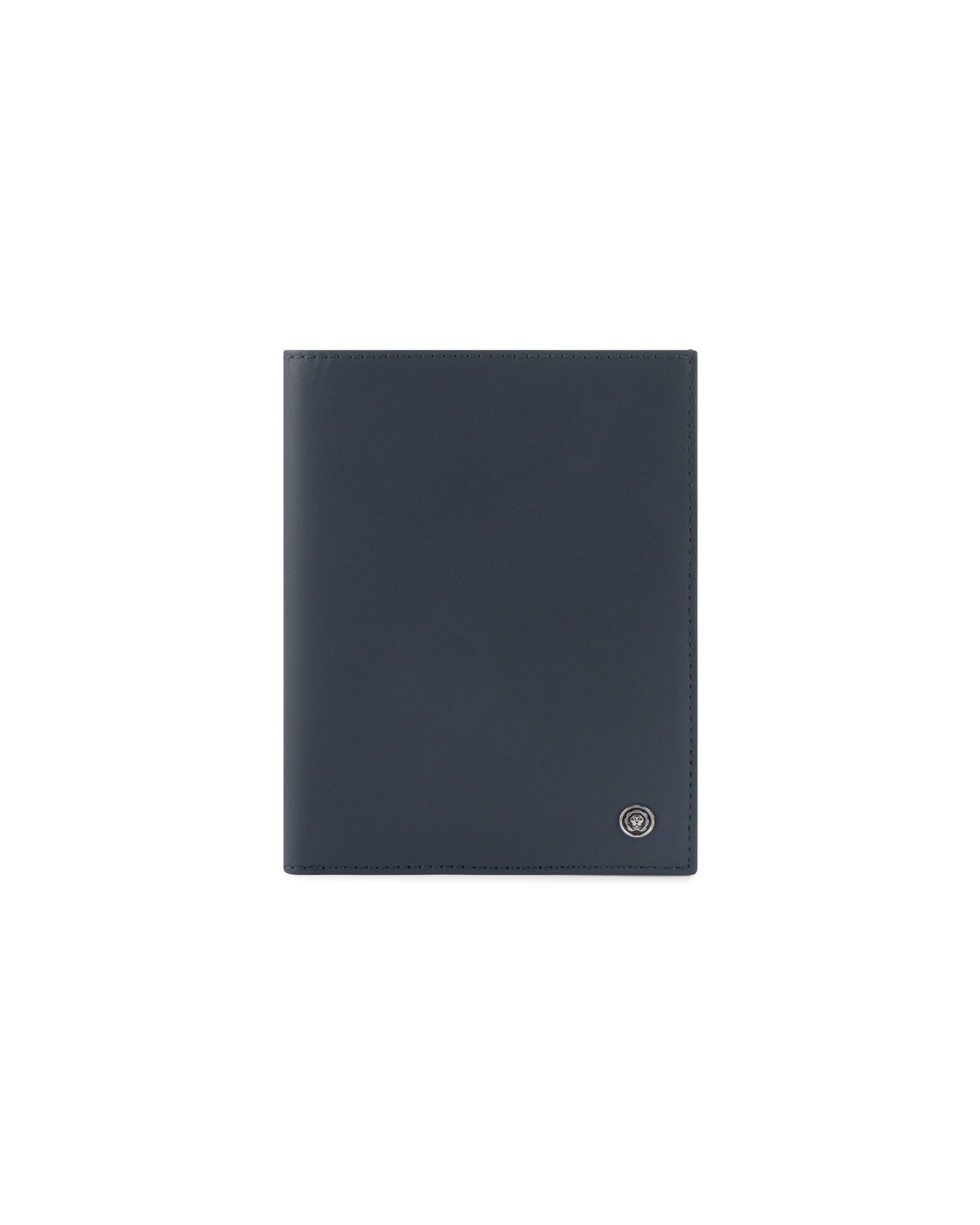 CROSS Soft Grain Leather 9CC Passport Travel Wallet - Navy Blue