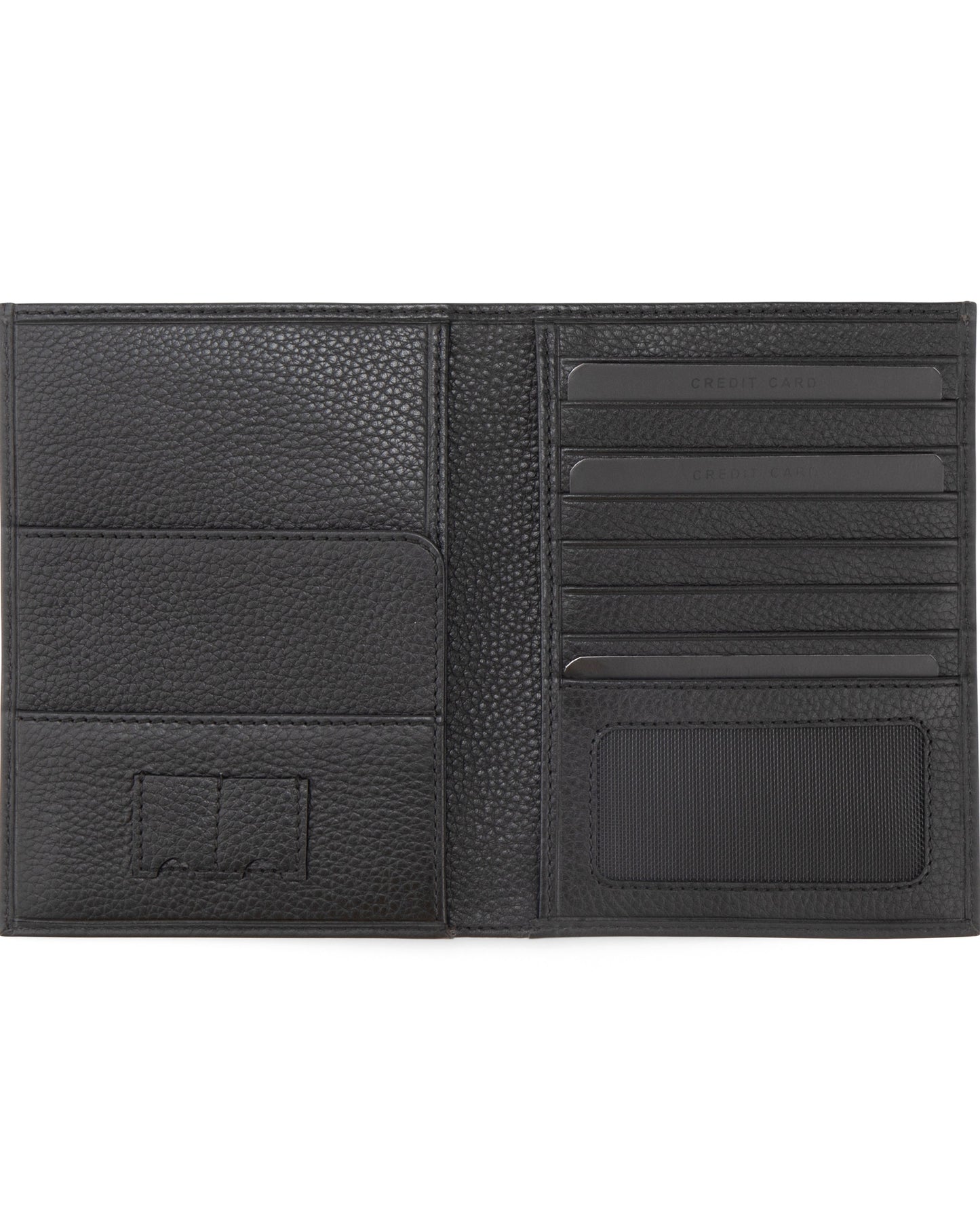 Cross Soft Grain Leather 9Cc Passport Travel Wallet - Black