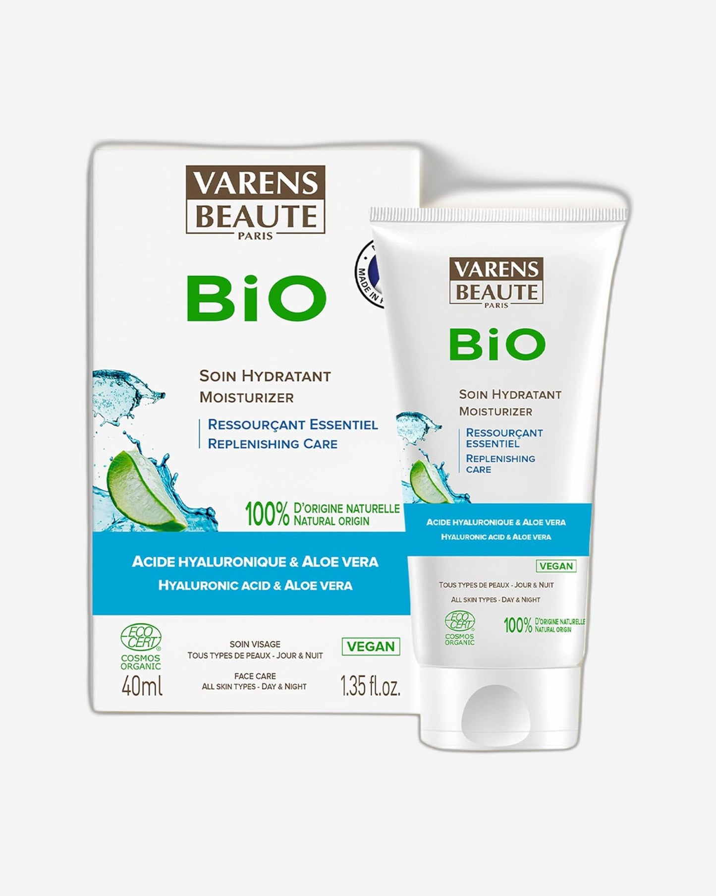 مرطب حيوي - حمض الهيالورونيك والصبار 40 مل