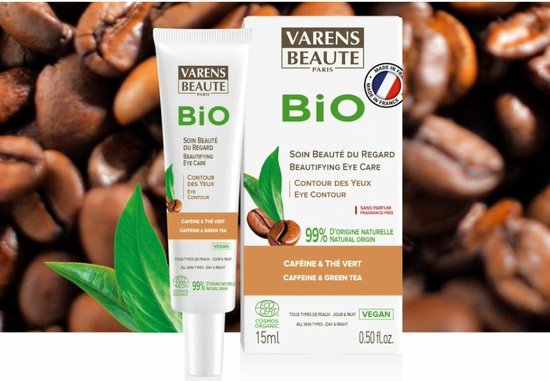 BIO SOIN BEAUTE DU REGARD / BEAUTYFYING EYE CARE - CAFFEINE & GREEN TEA - 15 ML PROMO
