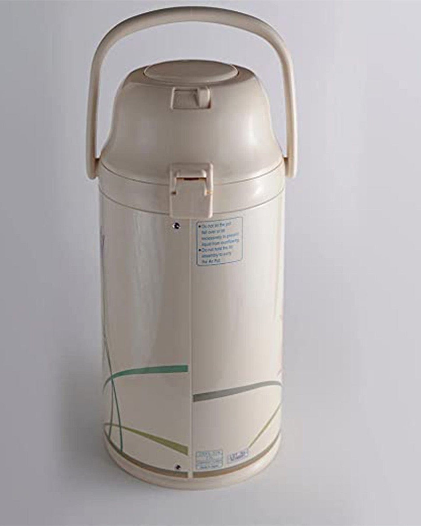 موزع مشروبات زوجيروشي سعة 3 لترات بتصميم زهرة سيمفوني، مبطن بالزجاج، مع وعاء هواء