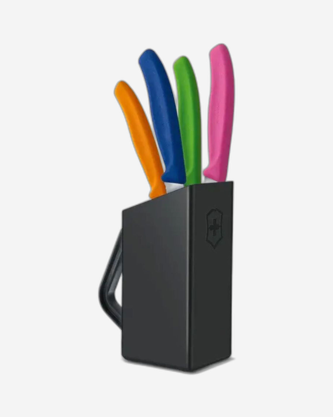 حامل أدوات المائدة السويسري الكلاسيكي من فيكتورينوكس، صغير الحجم، أسود اللون