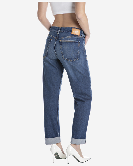 Replay AUBRY BOY-FIT JEANS