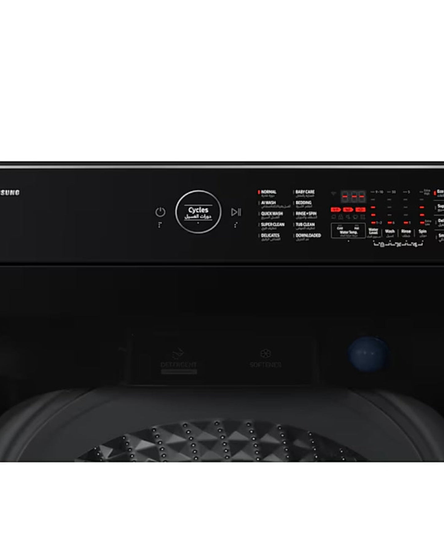 غسالة سامسونج تحميل علوي سعة 10 كجم