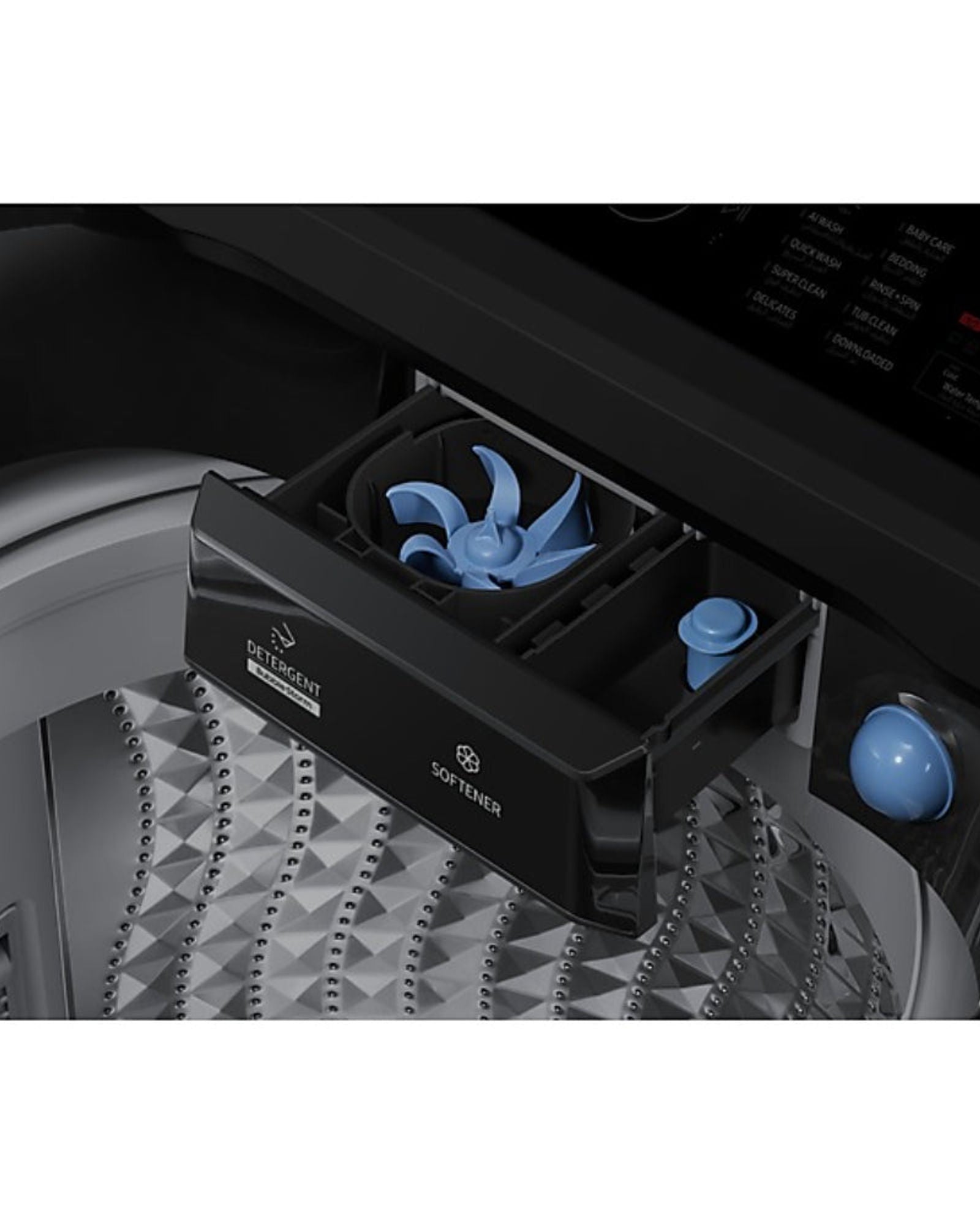 غسالة سامسونج تحميل علوي سعة 10 كجم