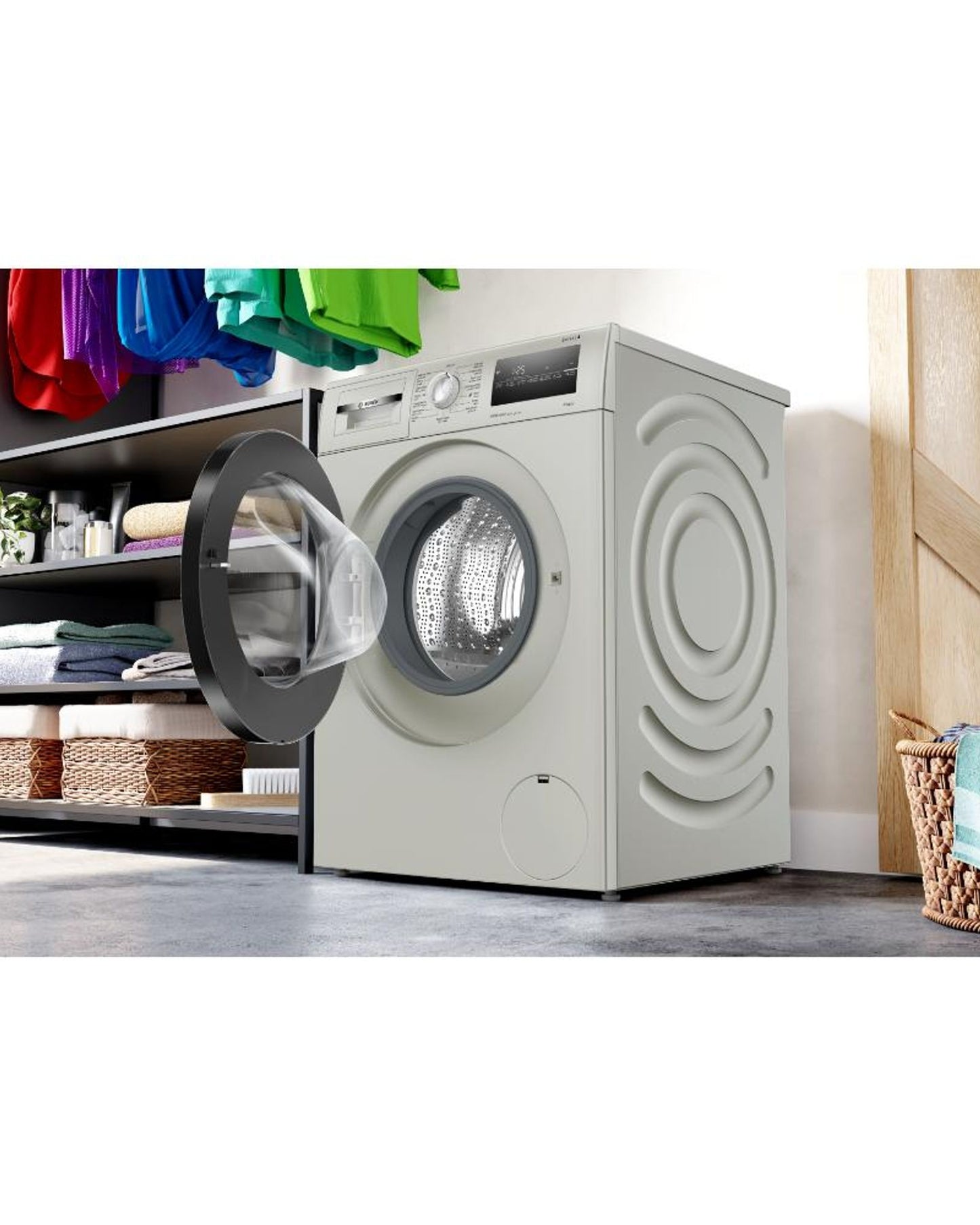 غسالة بوش سلسلة 4 تحميل أمامي مستقلة سعة 8 كجم