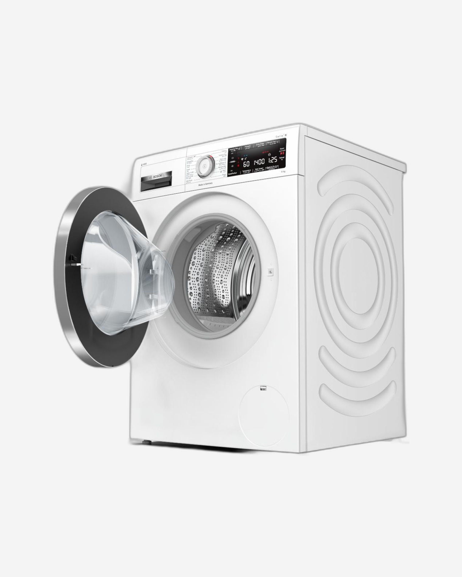 غسالة بوش سلسلة 8 تحميل أمامي سعة 9 كجم