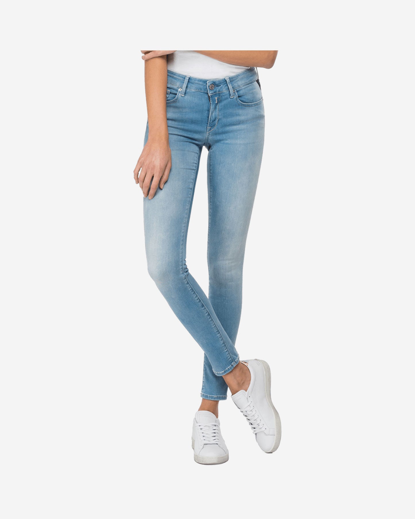 بنطلون جينز Luz Hyperflex XLITE جديد بقصّة Skinny Fit ومُعاد استخدامه