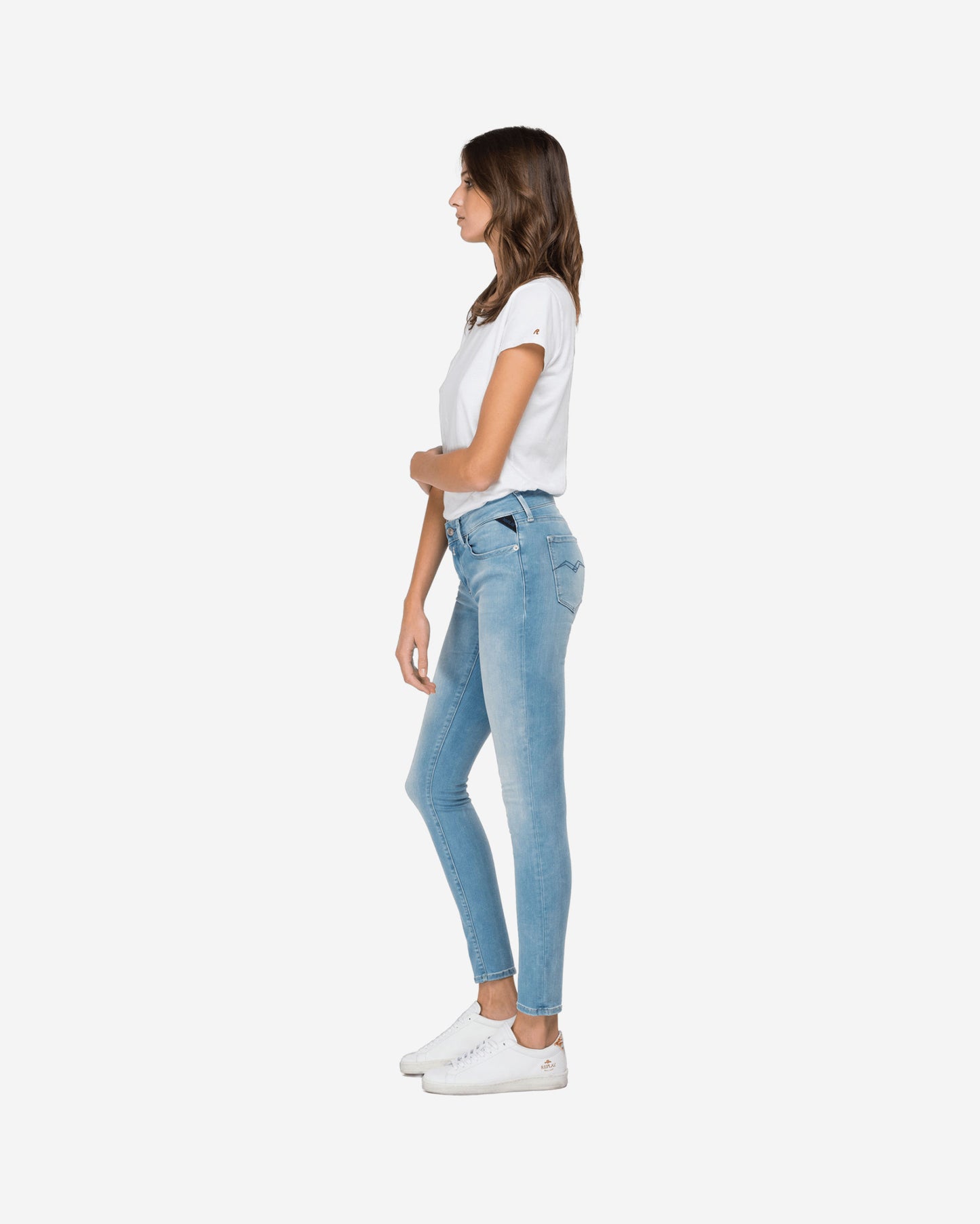 بنطلون جينز Luz Hyperflex XLITE جديد بقصّة Skinny Fit ومُعاد استخدامه