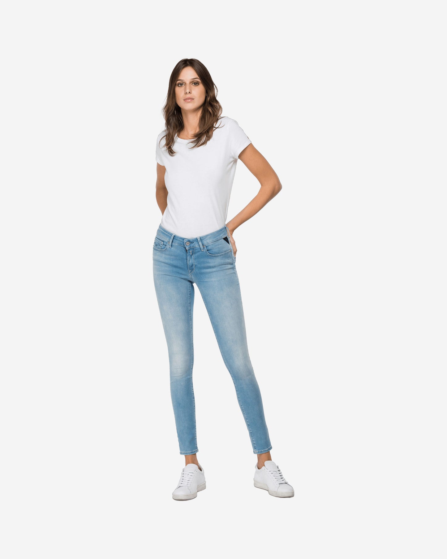بنطلون جينز Luz Hyperflex XLITE جديد بقصّة Skinny Fit ومُعاد استخدامه