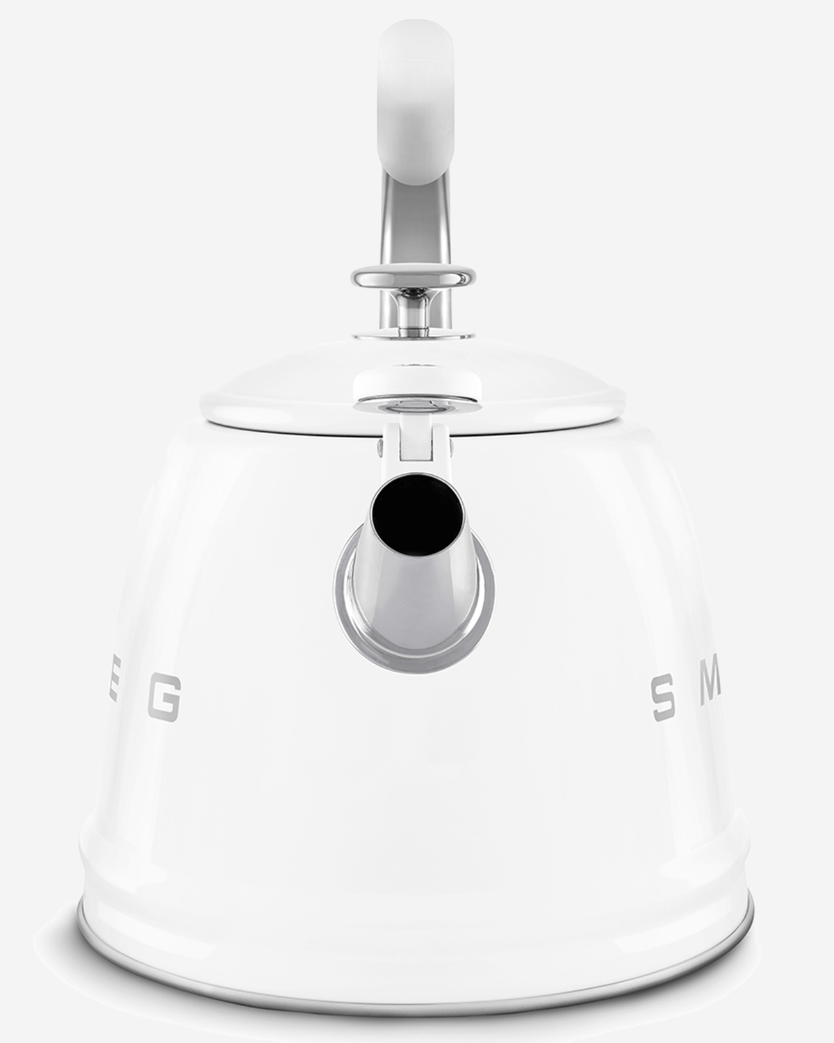 SMEG Whistling Kettle White - WKF01WH