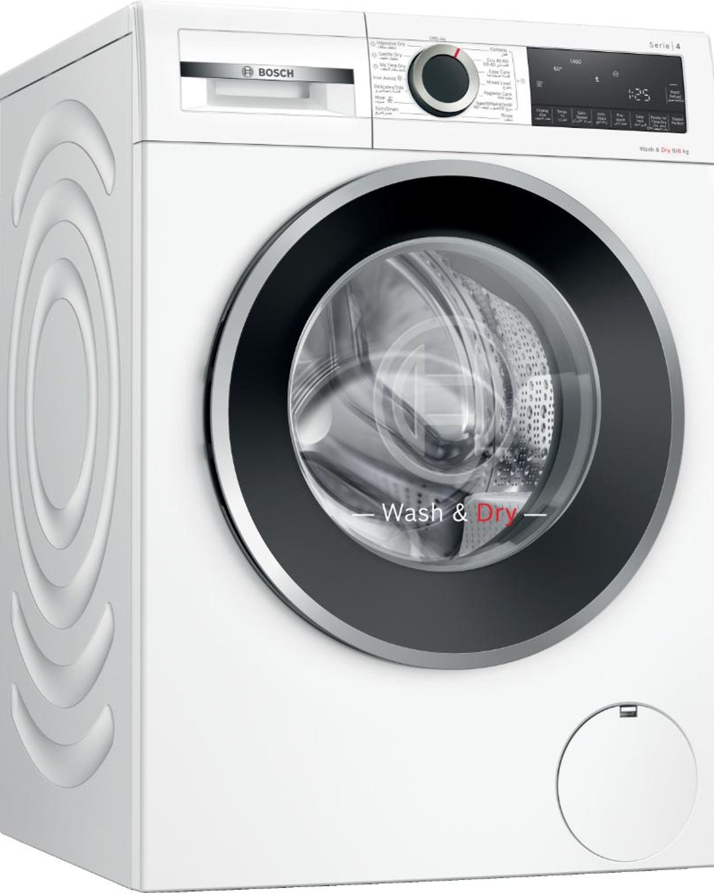 غسالة ومجفف بوش السلسلة 4 سعة 9 كجم