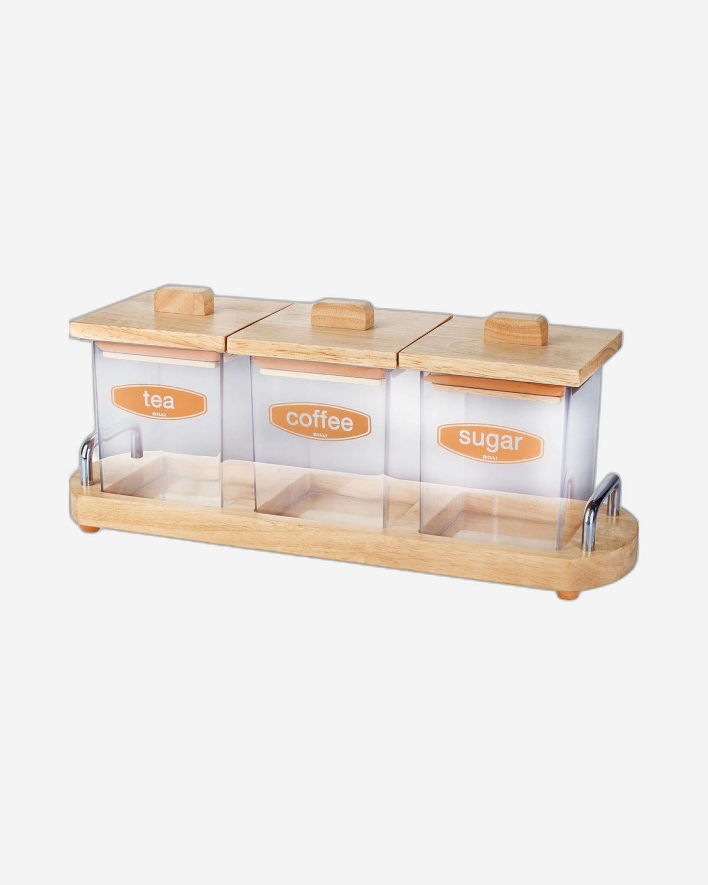 مجموعة علب السكر والشاي والقهوة من بيلي