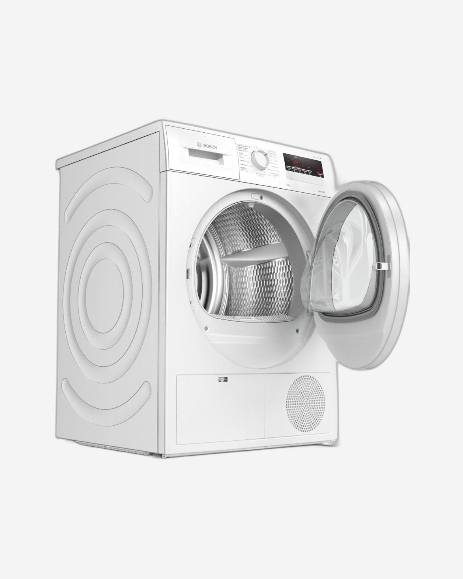 مجفف الملابس بمضخة حرارية من سلسلة بوش 4 سعة 8 كجم