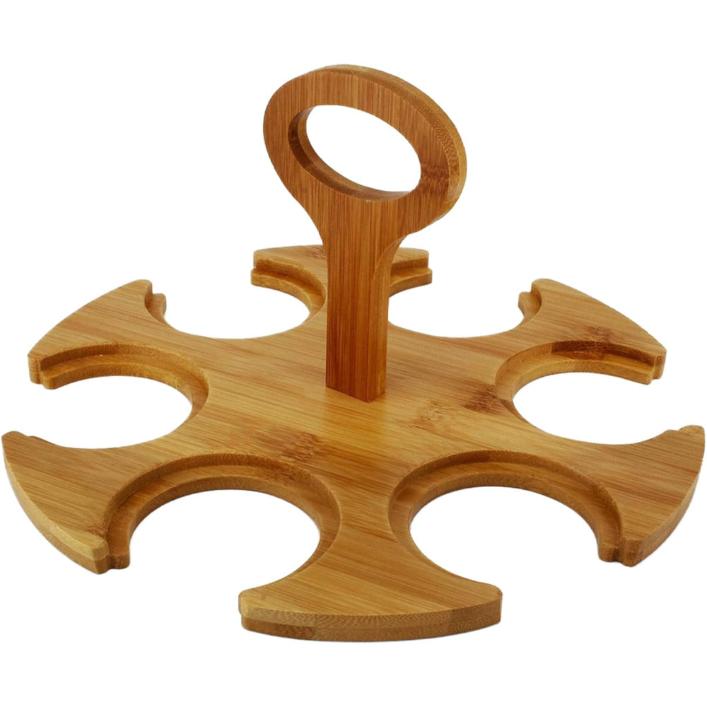 طقم شاي ضحل مع 6 أكواب خزفية وصحون من الخيزران وحامل، سعة 180 مل، طقم شاي أنيق للتقديم وحفلات الشاي والمزيد