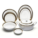 طقم عشاء دانكوتوا جولدن بلاتينيوم، ٥٩ قطعة