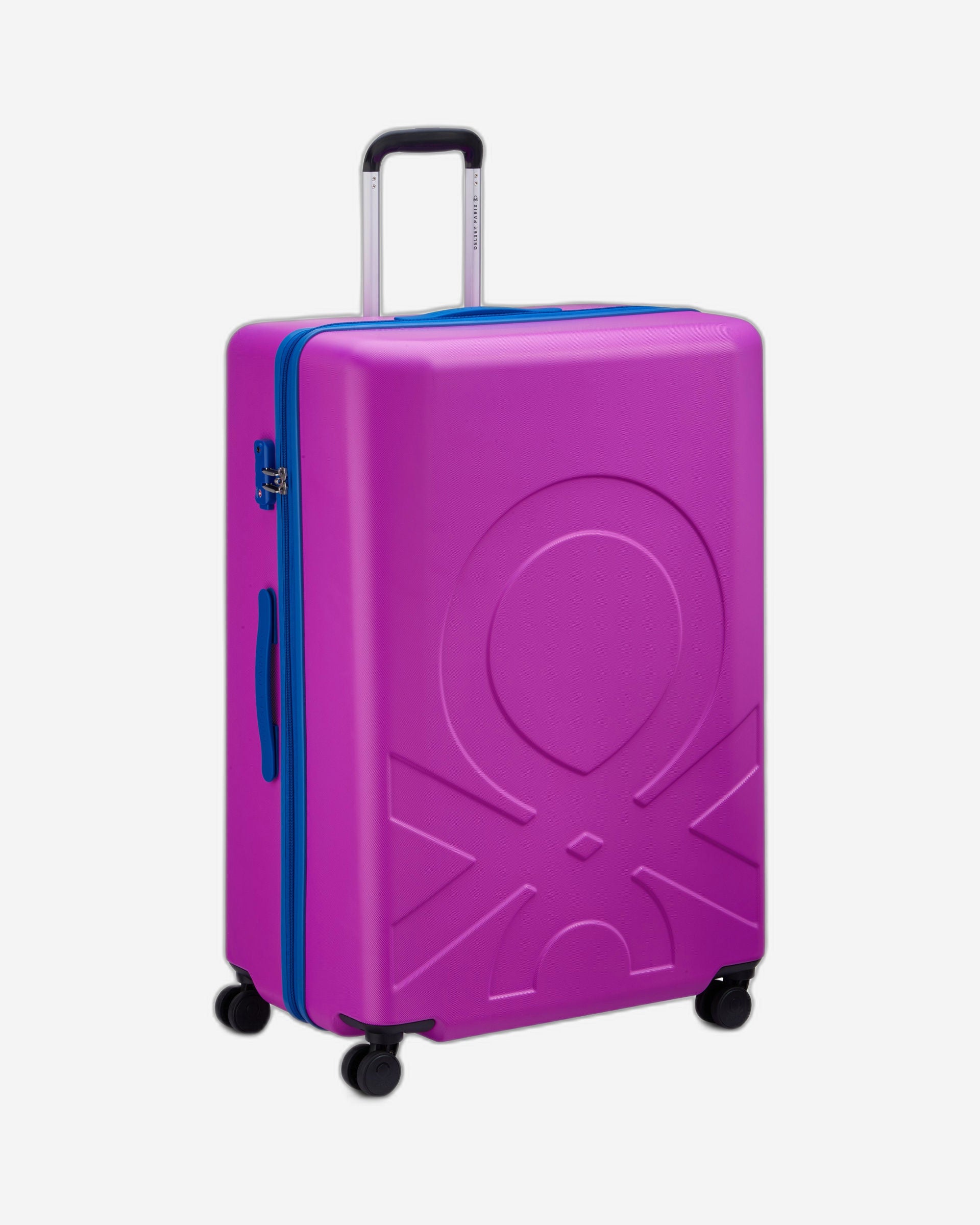 عربة أمتعة UCOB Fabrica 4 ذات العجلات المزدوجة والغطاء الصلب غير القابل للتمدد