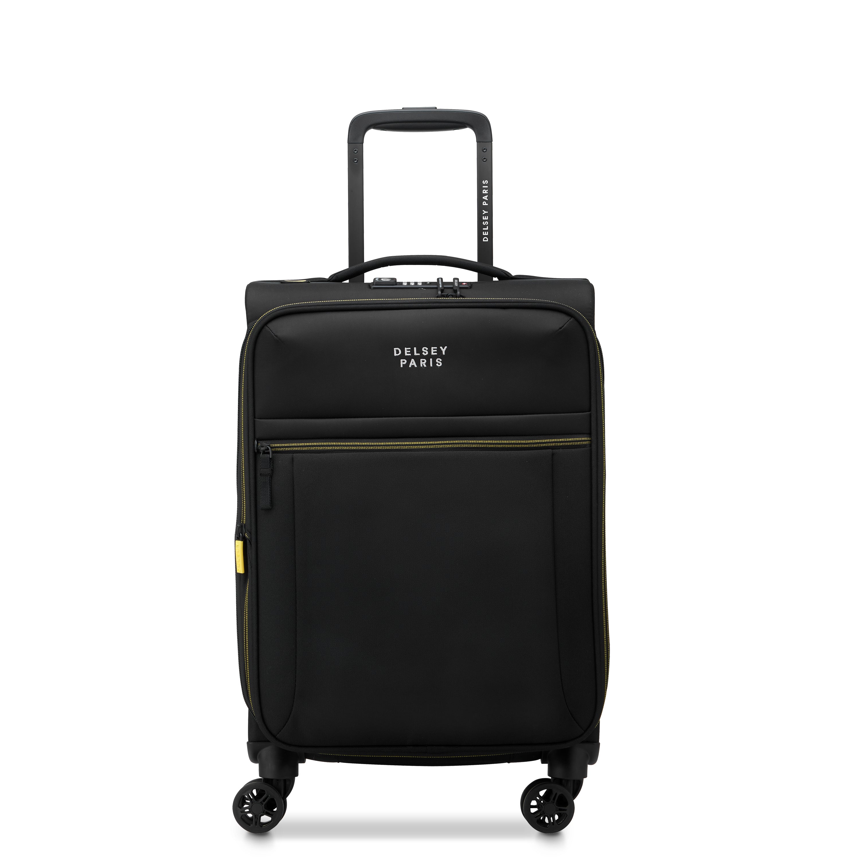 Delsey Brochant 3.0 Softcase Expandable 4 Double Wheel  Luggage Trolley