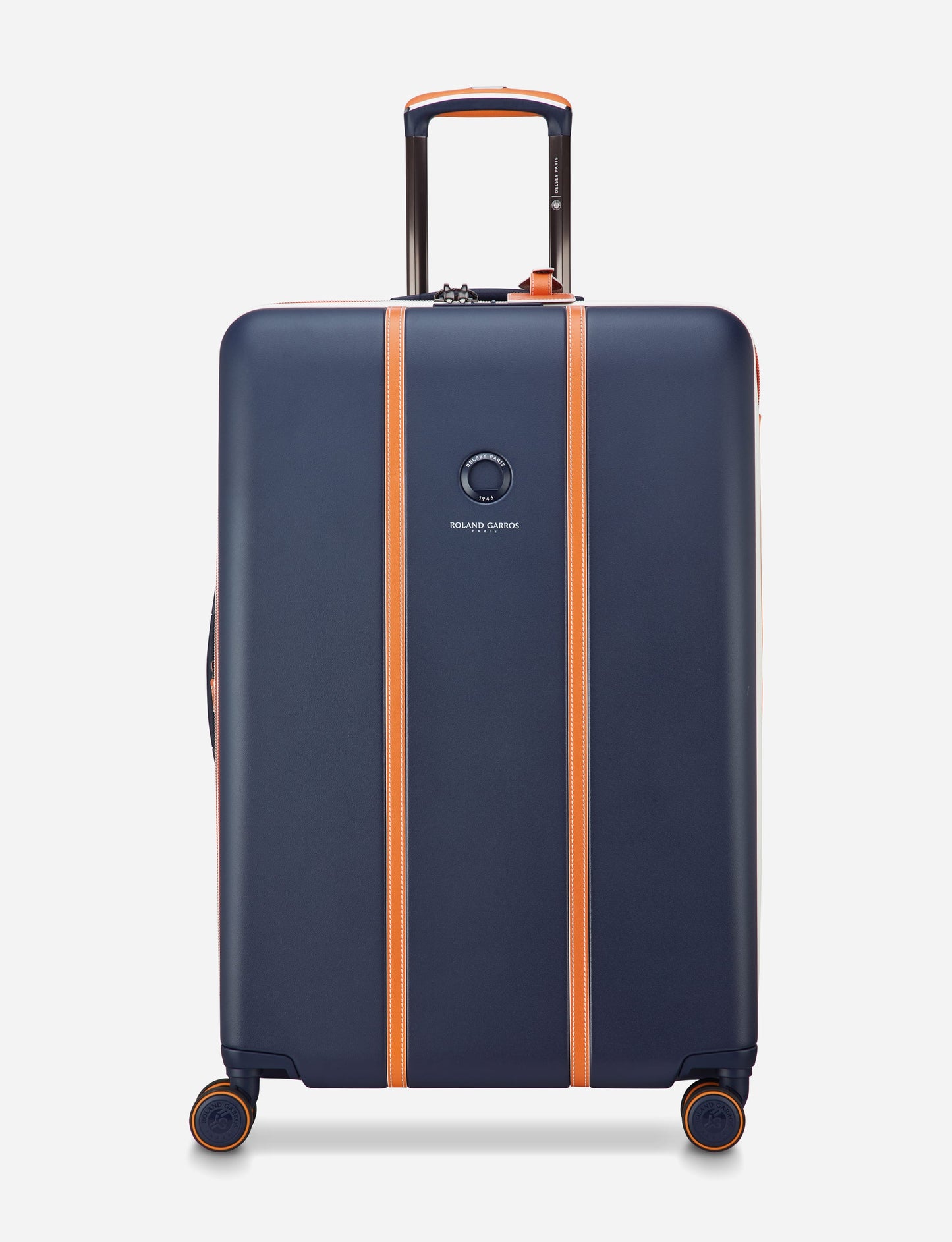 حقيبة ترولي Delsey Paris x Roland Garros Cadence القابلة للتوسيع بعجلات مزدوجة