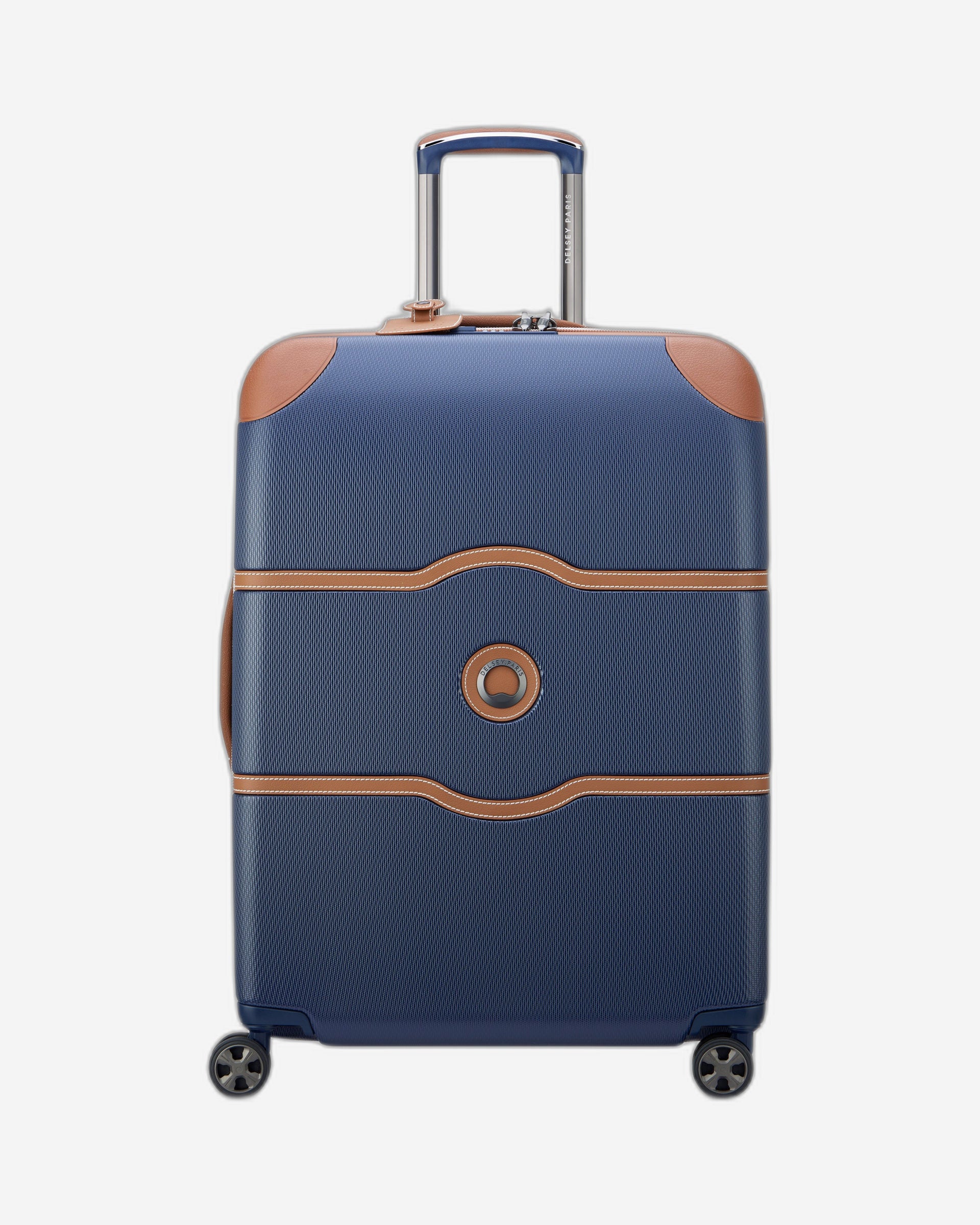 حقيبة سفر ديلسي باريس شاتليه إير ٢.٠ صلبة غير قابلة للتمدد بأربع عجلات مزدوجة