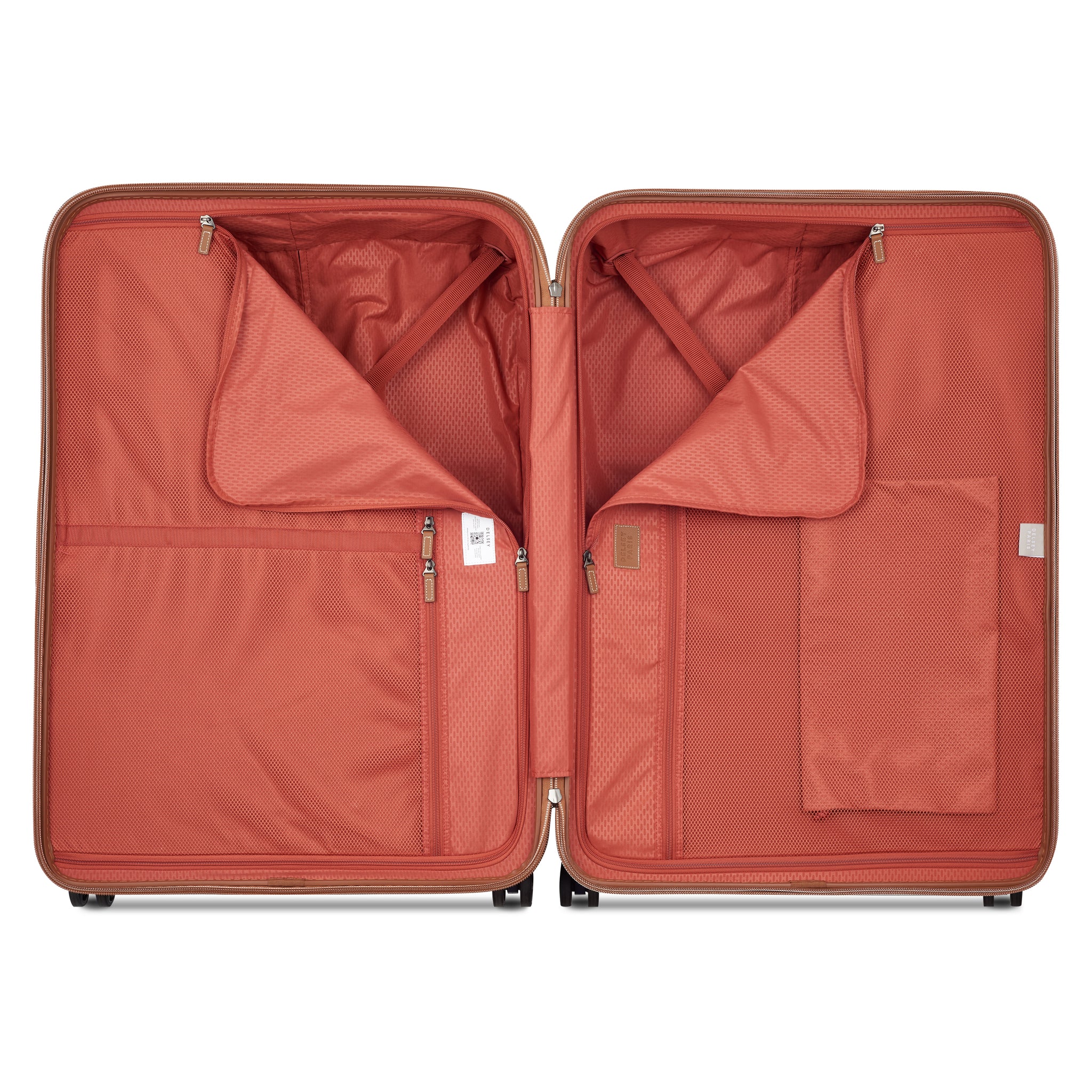 حقيبة سفر ديلسي باريس شاتليه إير ٢.٠ صلبة غير قابلة للتمدد بأربع عجلات مزدوجة