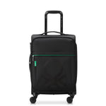 Color Block 4 Double Wheel Softcase Expandable Luggage Trolley