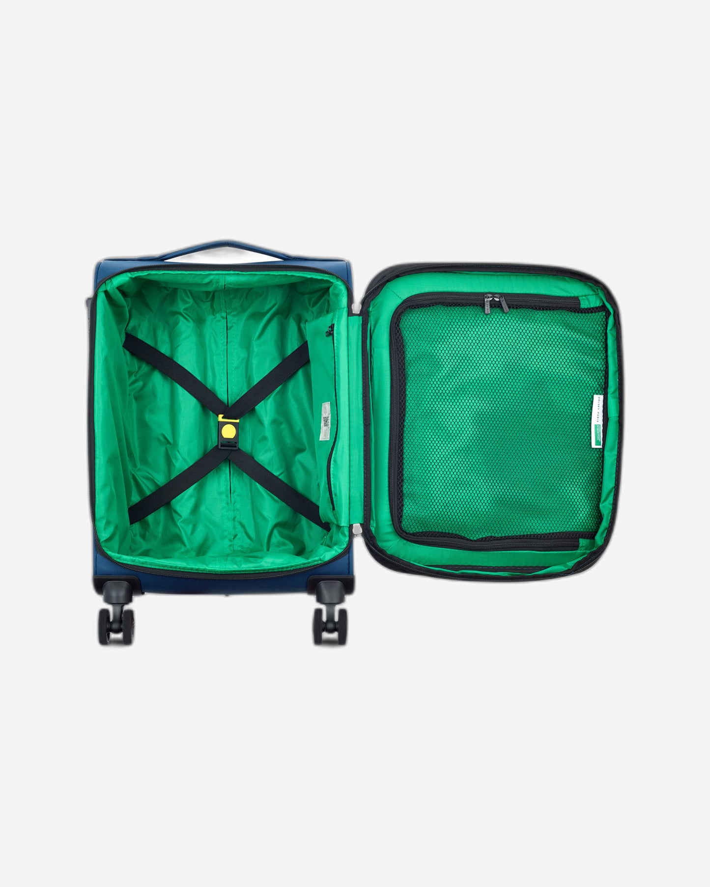 حقيبة سفر ناعمة قابلة للتمدد بعجلتين من UCB Color Block 4