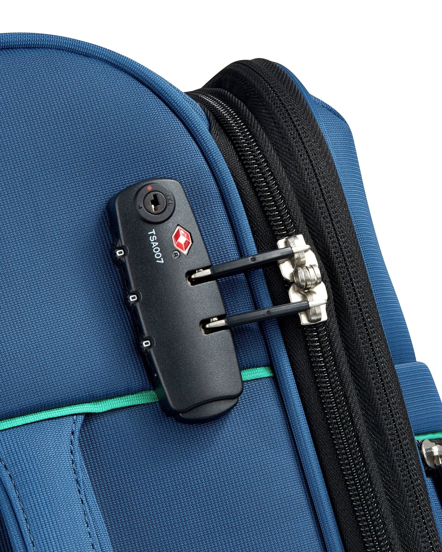 حقيبة سفر ناعمة قابلة للتمدد بعجلتين من UCB Color Block 4