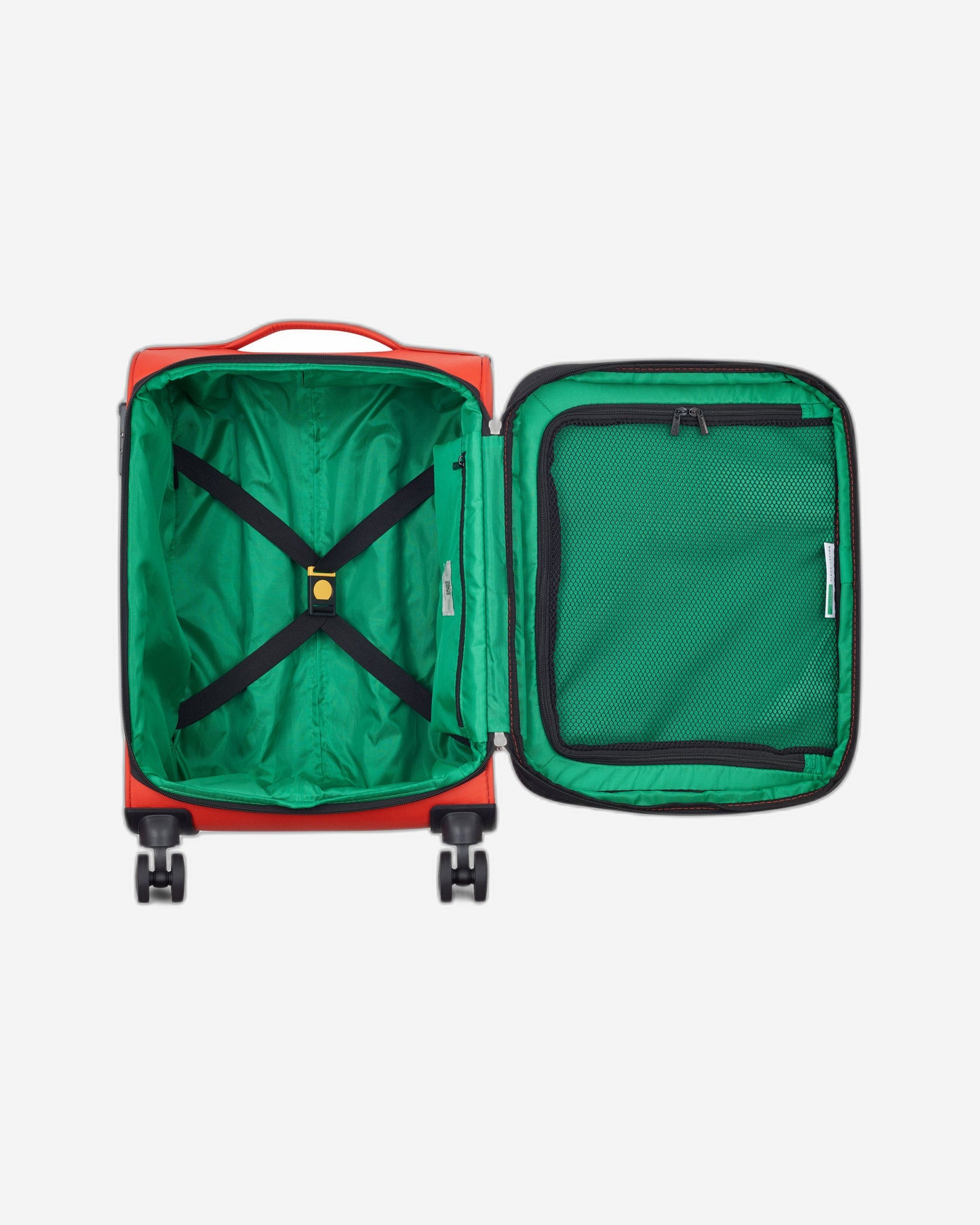 حقيبة سفر ناعمة قابلة للتمدد بعجلتين من UCB Color Block 4