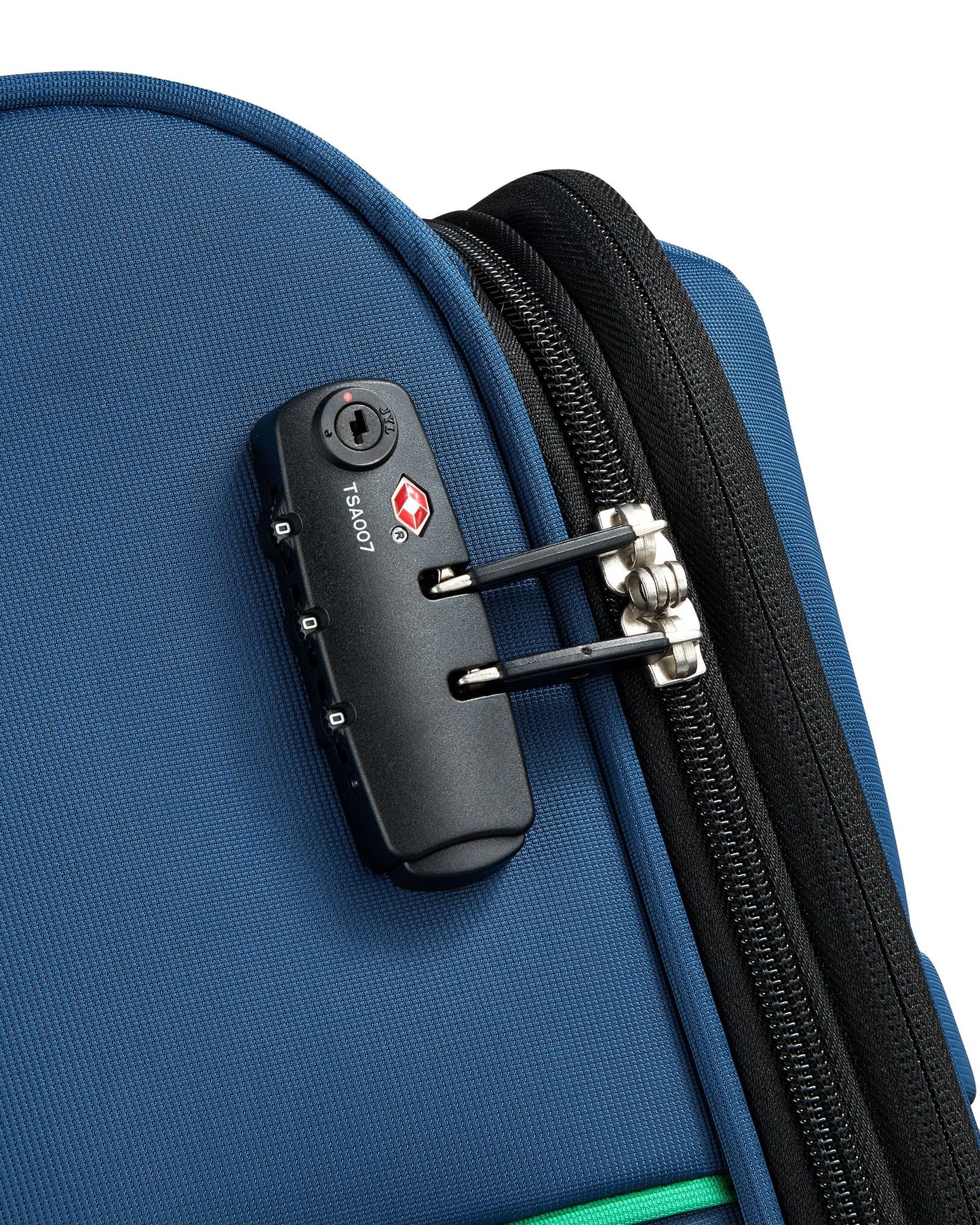 حقيبة سفر ناعمة قابلة للتمدد بعجلتين من UCB Color Block 4