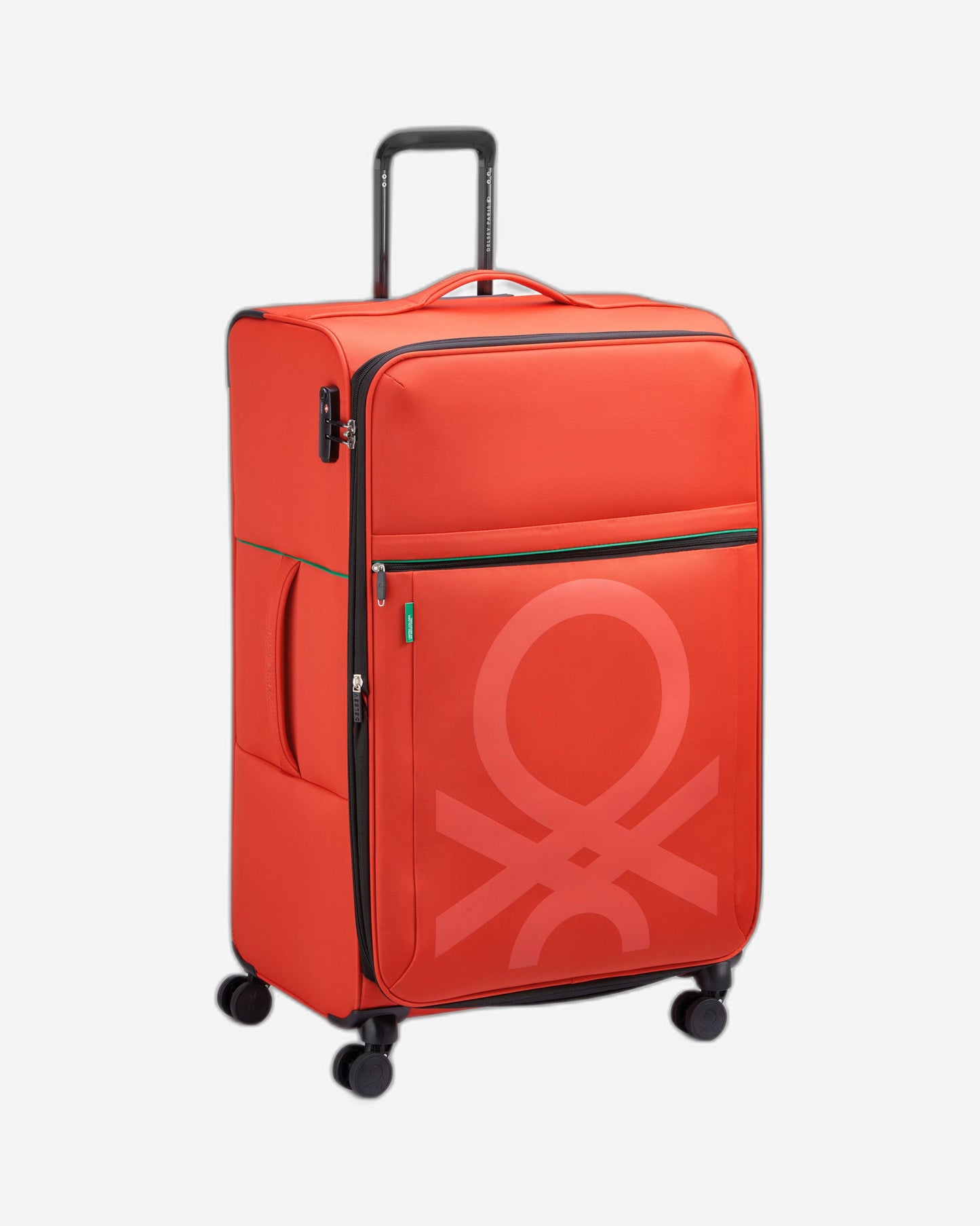 حقيبة سفر ناعمة قابلة للتمدد بعجلتين من UCB Color Block 4