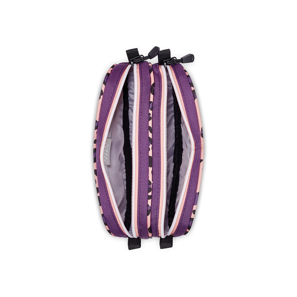 حقيبة أقلام ديلسي باريس "العودة إلى المدرسة 2025" مطبوعة بحجرتين