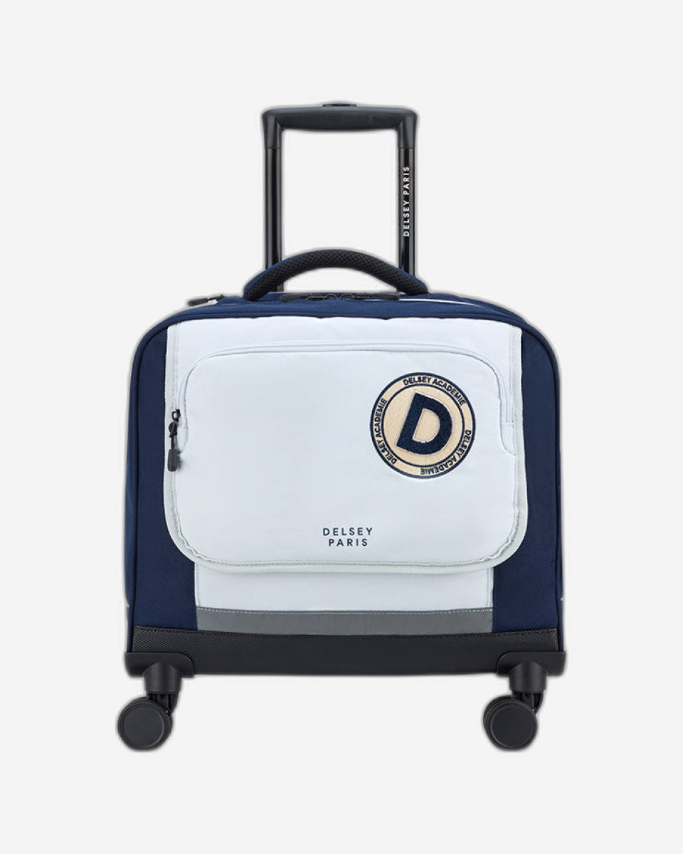 حقيبة كتف بعجلات مطبوعة من ديلسي باريس للعودة إلى المدرسة 2025