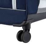 حقيبة كتف ديلسي باريس "العودة إلى المدرسة 2025" بأربع عجلات وهيكل صلب مطبوعة