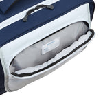 حقيبة كتف ديلسي باريس "العودة إلى المدرسة 2025" بأربع عجلات وهيكل صلب مطبوعة