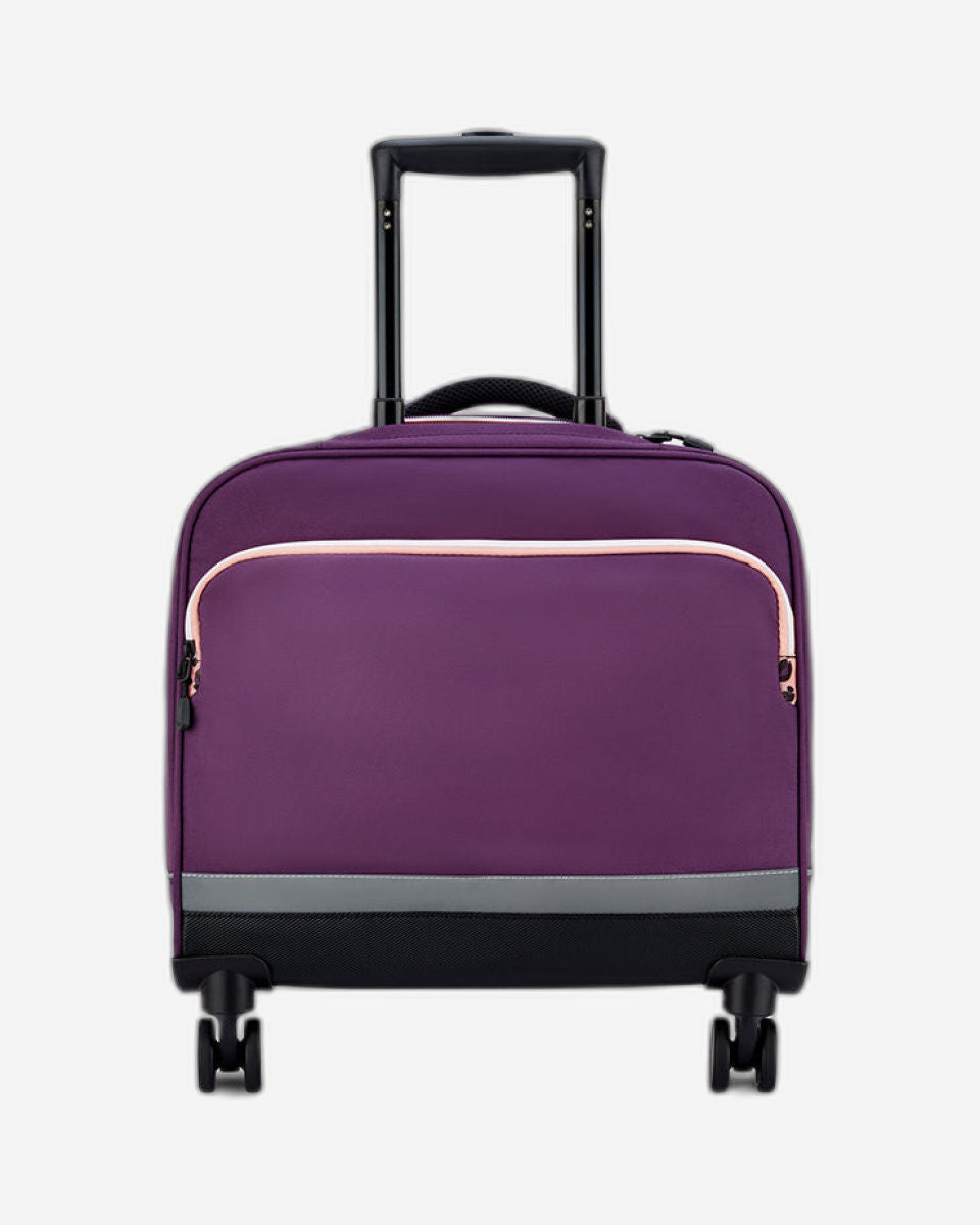 حقيبة كتف بعجلات مطبوعة من ديلسي باريس للعودة إلى المدرسة 2025