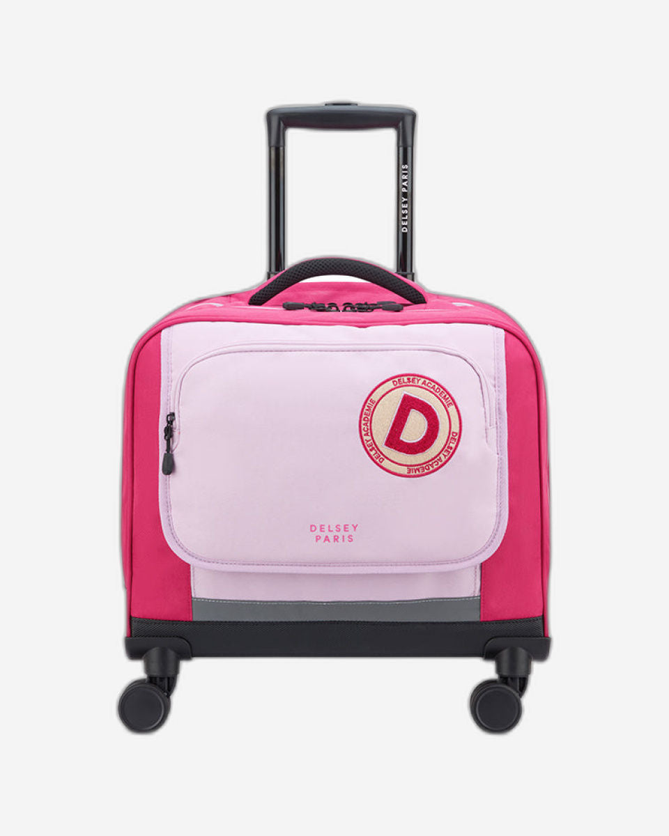 حقيبة كتف بعجلات مطبوعة من ديلسي باريس للعودة إلى المدرسة 2025