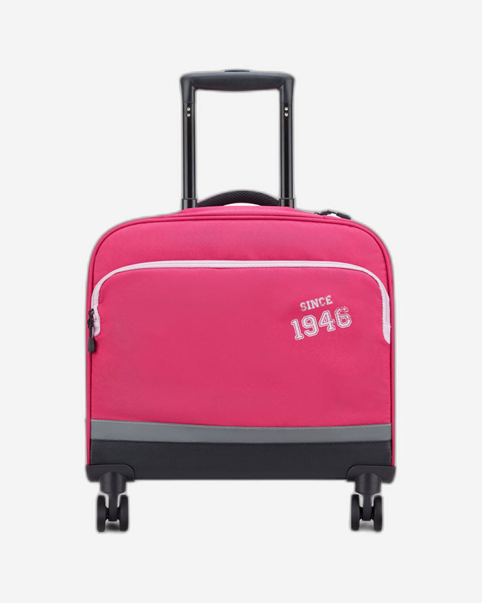 حقيبة كتف بعجلات مطبوعة من ديلسي باريس للعودة إلى المدرسة 2025