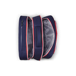 حقيبة كتف ديلسي باريس "العودة إلى المدرسة 2025" بأربع عجلات وهيكل صلب مطبوعة