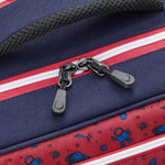 حقيبة كتف ديلسي باريس "العودة إلى المدرسة 2025" بأربع عجلات وهيكل صلب مطبوعة